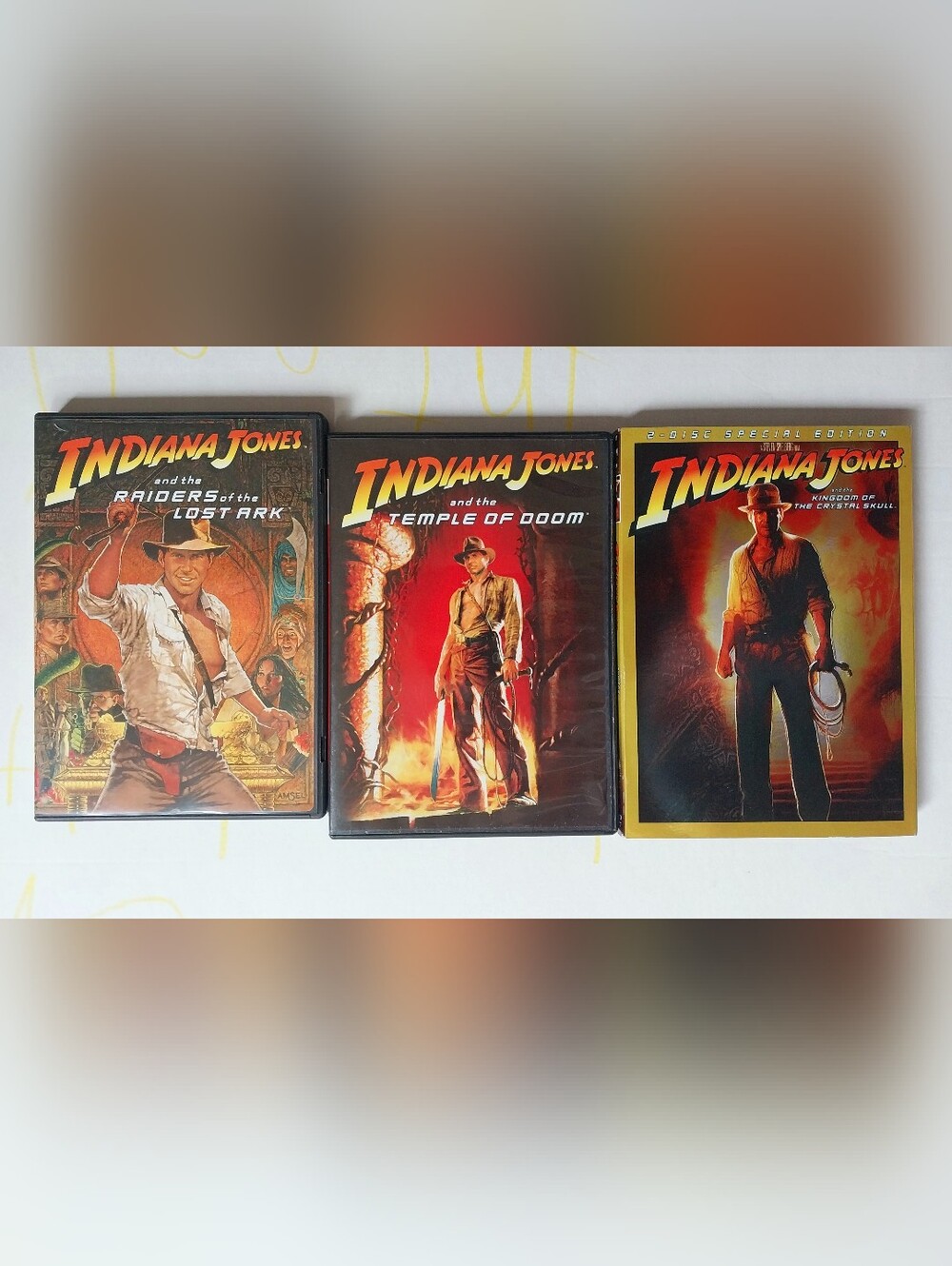 Indiana Jones Trilogy DVD